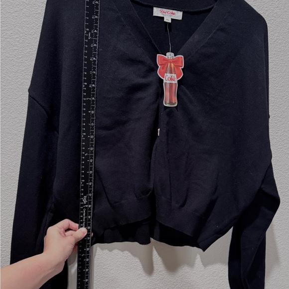 Sold Out Diet Coke Girlie Bow Cardigan XL – Coquette Pop, Indie Sleaze, Y2K NWT - Picture 6 of 8